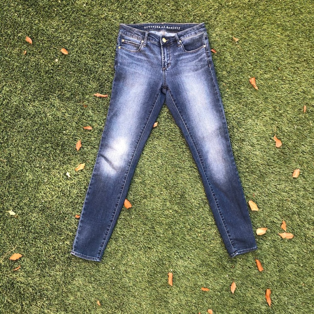 Articles of Society / Carly Cropped Skinny…